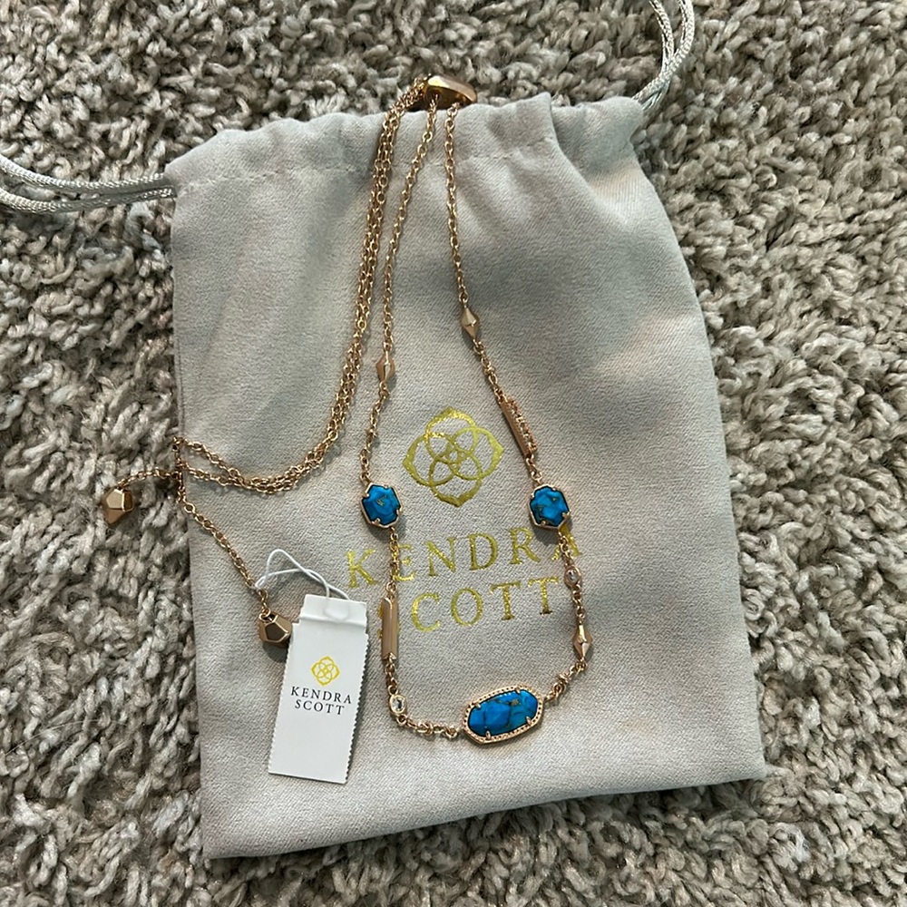 NWT Kendra Scott adjustable color bar necklace